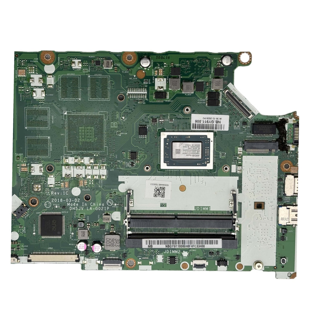 Acer A315-41 Motherboard LA-G021P for AN515-42 with AMD Ryzen 3-2200U - Bighao-Era Laptop part