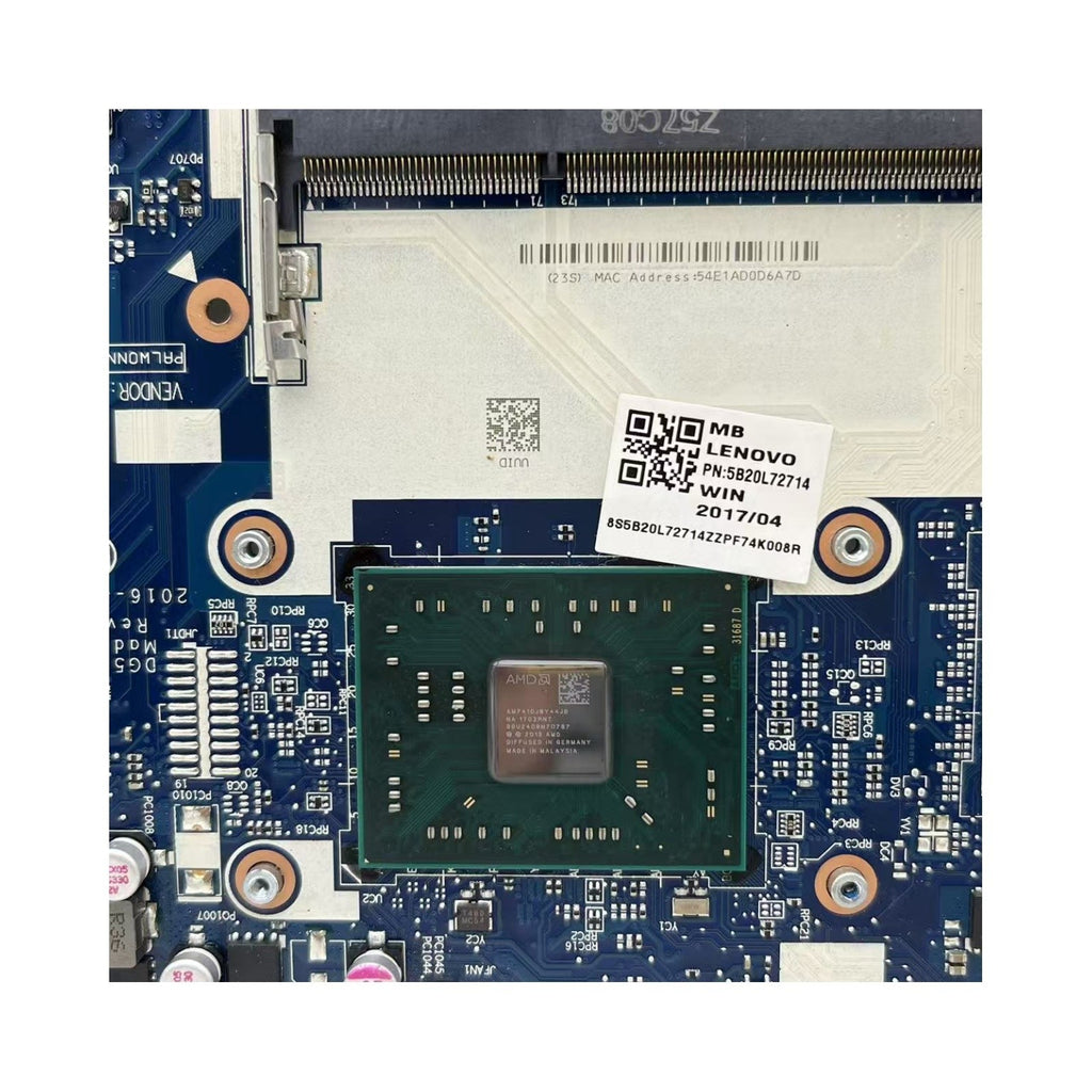 5B20L72714 Lenovo IdeaPad 110-15ACL Motherboard NM-B051 UMA A8-7410 - Bighao-Era Laptop part
