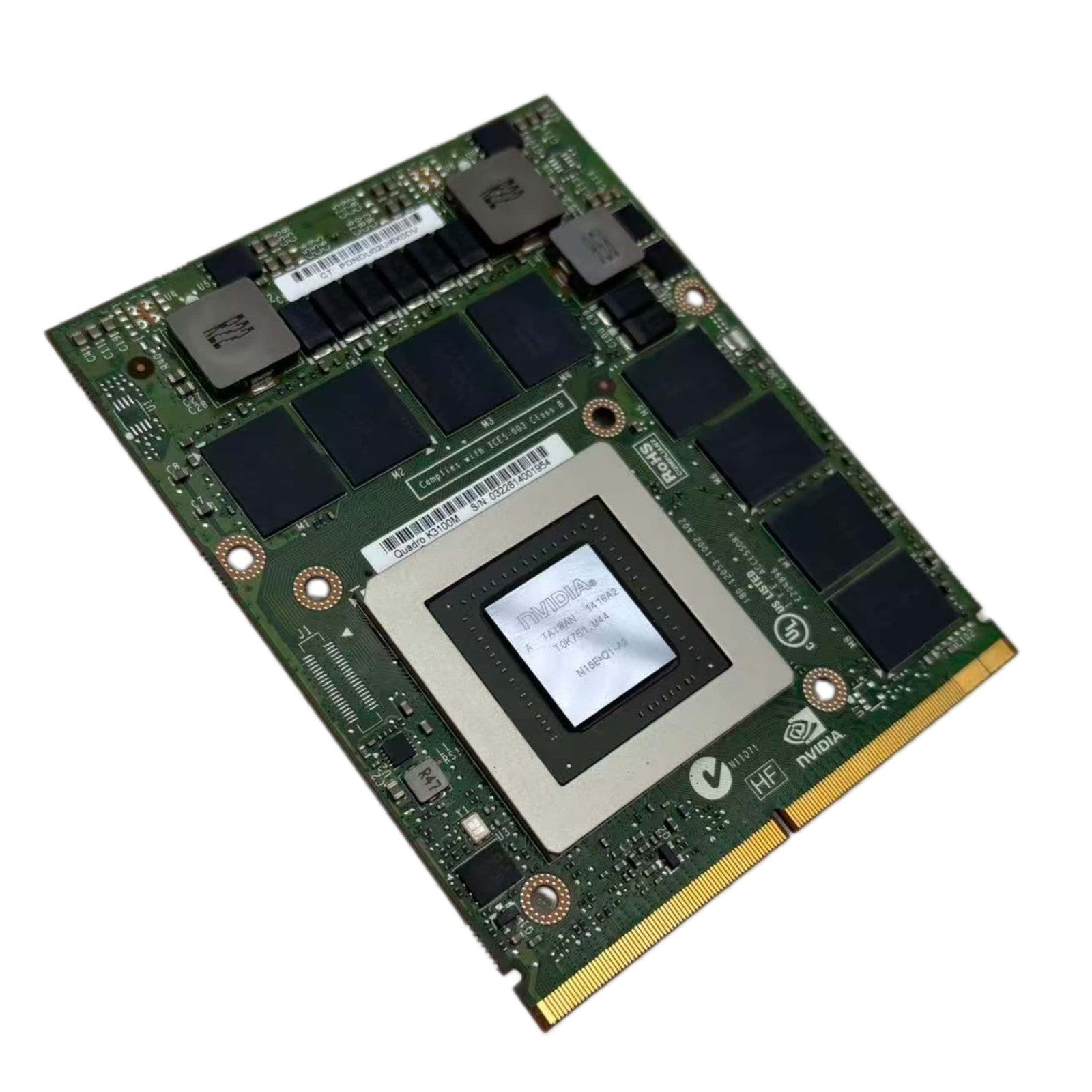 HP NVIDIA Quadro K3100M Graphics Card 4GB - 729546-001, 725328-001 - Bighao-Era Laptop part