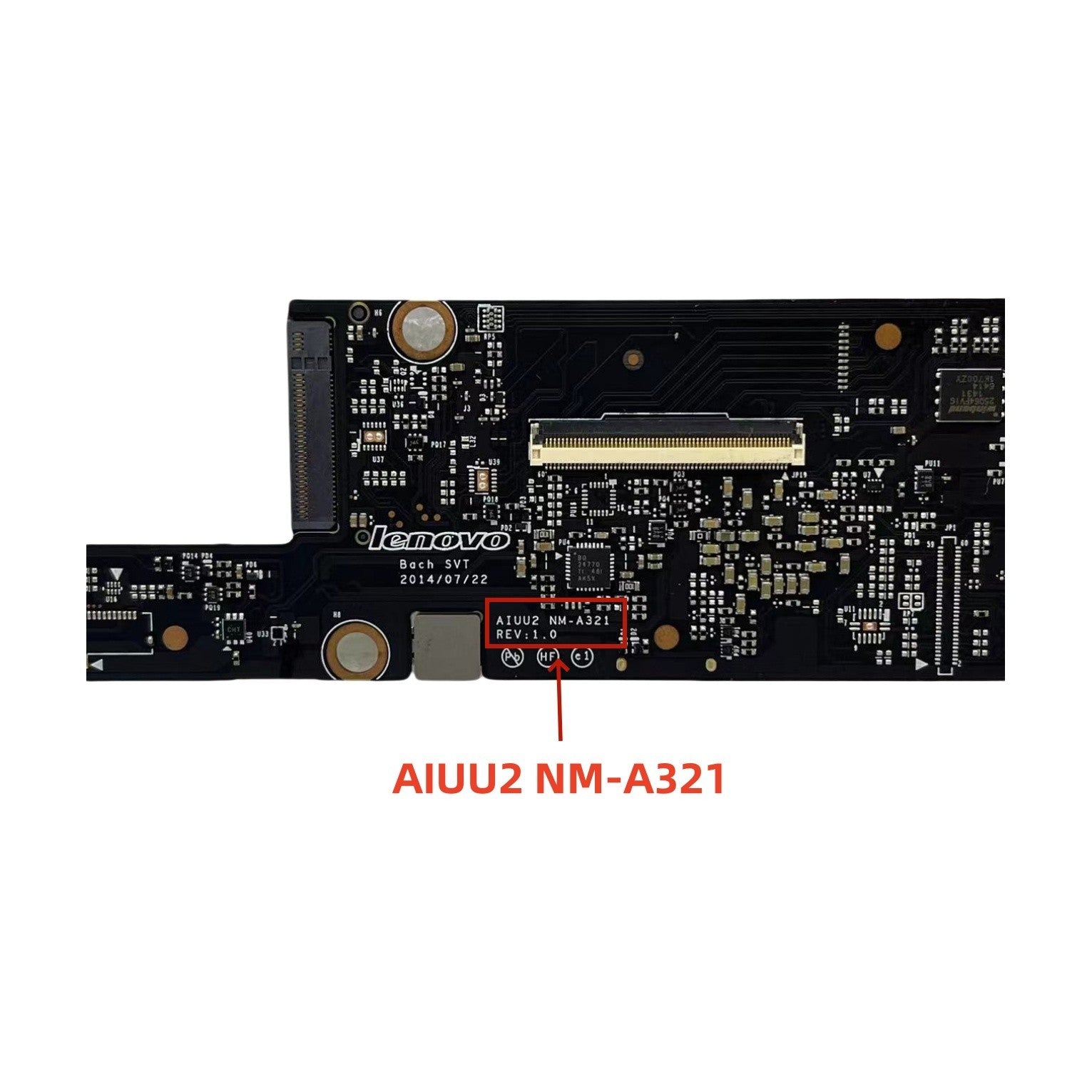 5B20G97341 For Lenovo Yoga 3 Pro 1370 Motherboard M-5Y70 CPU 8GB AIUU2 NM-A321 - Bighao-Era Laptop part