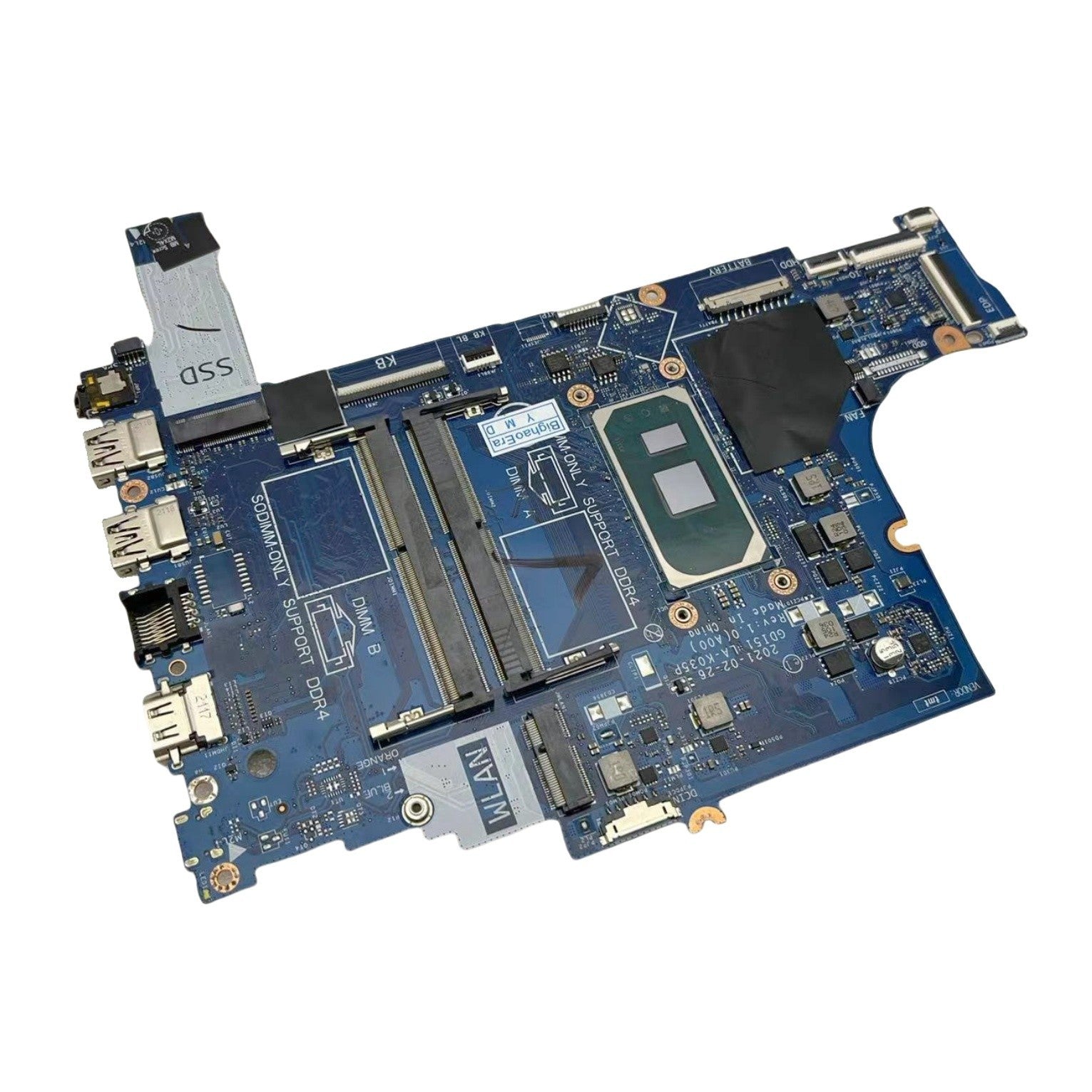LA-K035P Dell Inspiron 15 3501 Motherboard CN-0P488W with Core i5-1035G1 CPU - Bighao-Era Laptop part