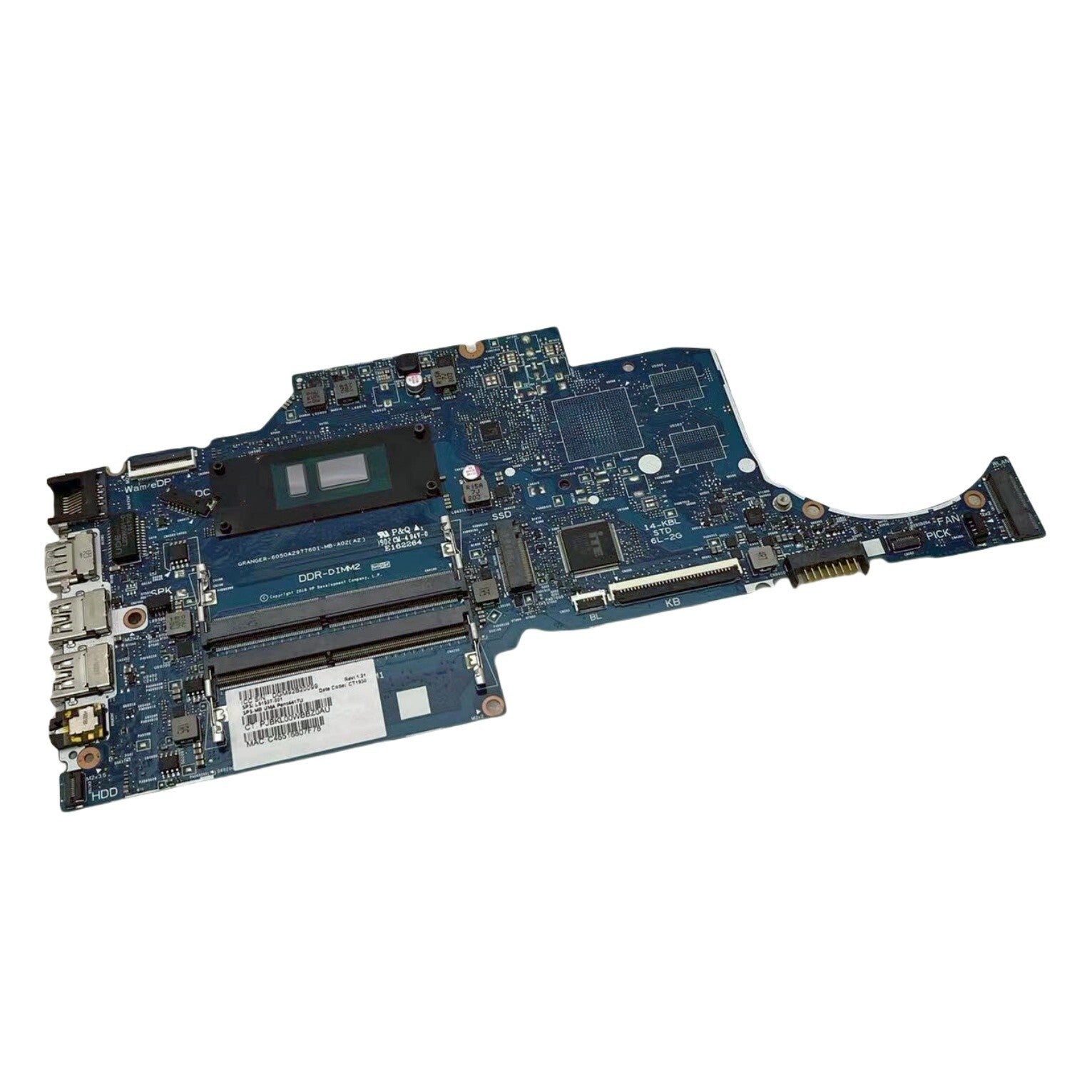 HP 14-CK 240 G7 Motherboard 6050A2977601 Compatible with Pentium 4417U CPU - Bighao-Era Laptop part