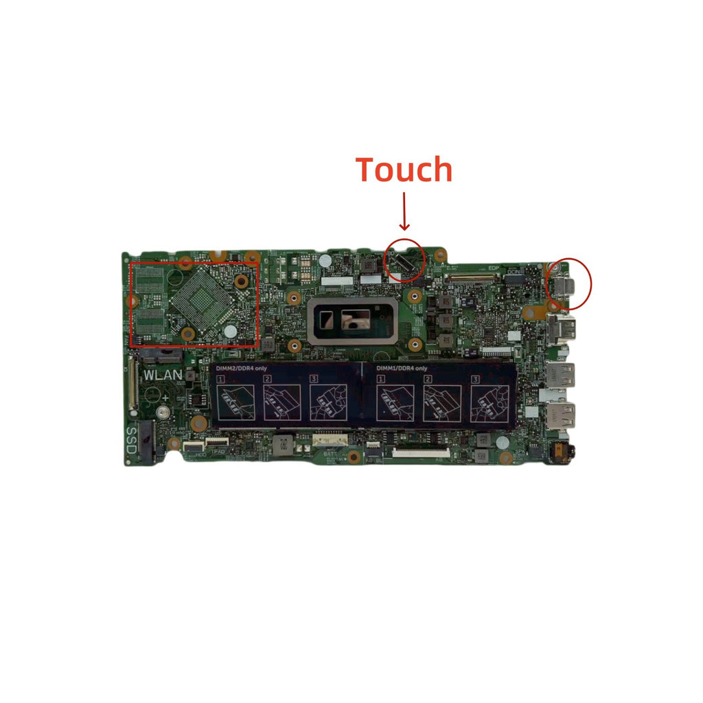 Dell Inspiron 5491 Motherboard 17859-1 for i5-10210U UMA Laptop 03XWXY - Bighao-Era Laptop part