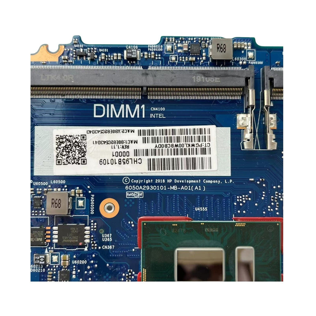 HP Elitebook 640 G4 Motherboard 6050A2930101 with i5-8250U CPU L09567-601 - Bighao-Era Laptop part
