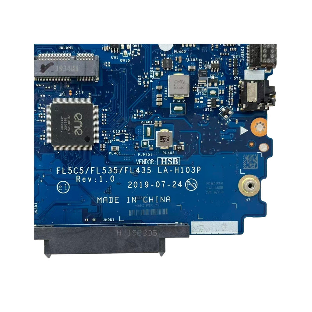 5B20W89112 Lenovo Ideapad S340-15IIL Motherboard LA-H103P i5-1035G1 CPU 4GB - Bighao-Era Laptop part