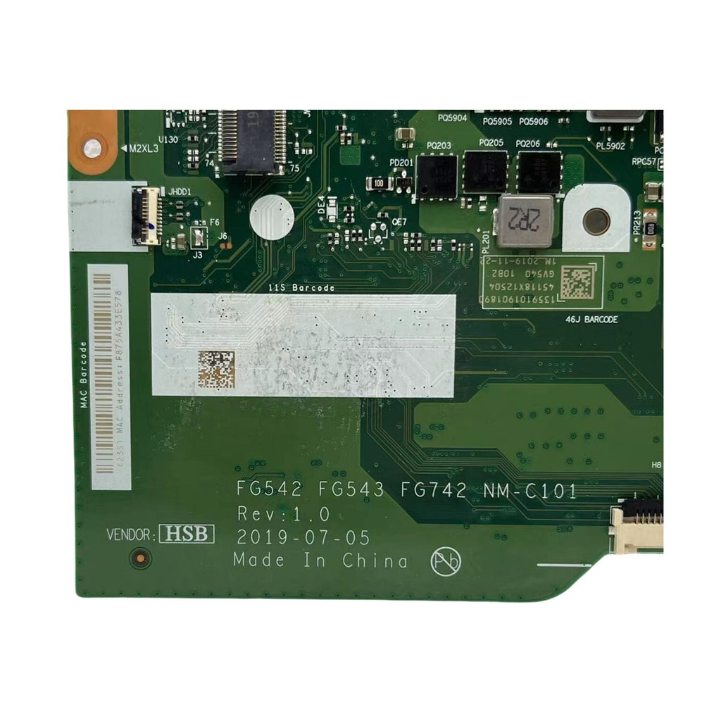 5B20S42656 For Lenovo Ideapad V155-15API Motherboard R5-3500U 4GB-RAM NM-C101 - Bighao-Era Laptop part