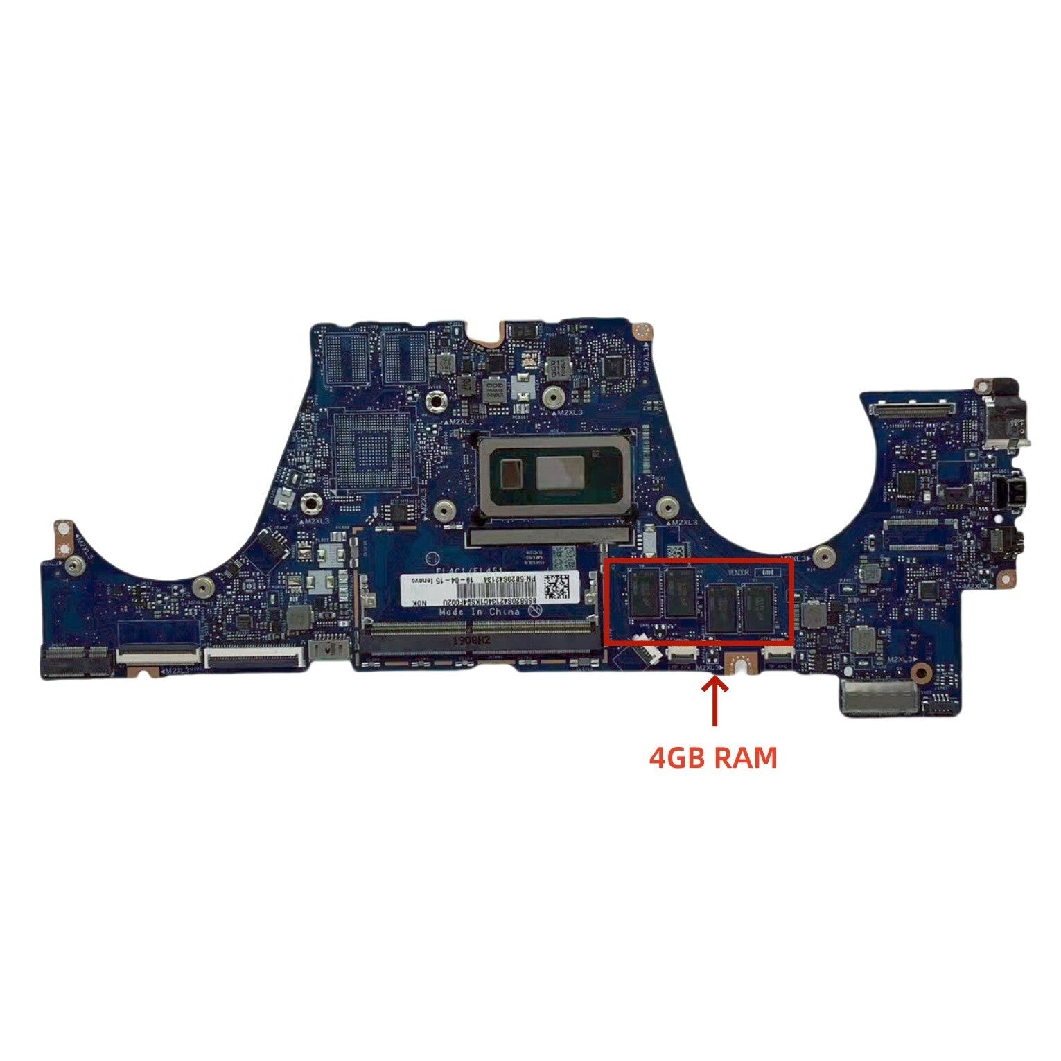 LA-H081P Lenovo C340-14IWL Motherboard for FLEX-14IWL with 5405U i3 i5 CPU Options (0GB/4GB) - Bighao-Era Laptop part