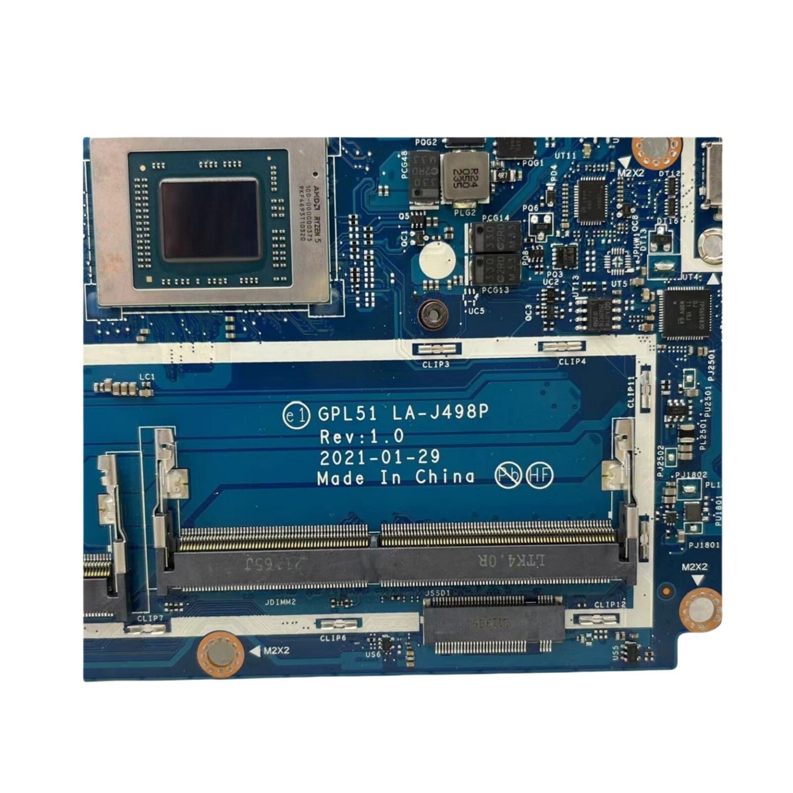 LA-J498P HP ENVY X360 15-EE Motherboard R5-5500U M36930-601 Replacement - Bighao-Era Laptop part