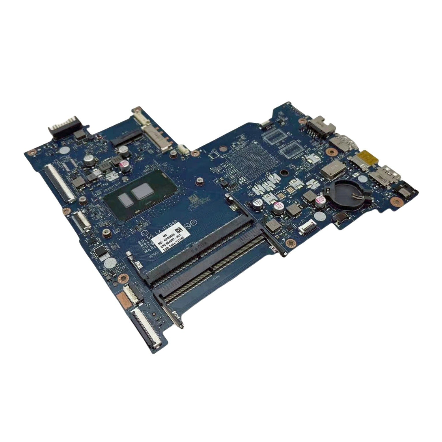 HP 15-AY Laptop Motherboard LA-D704P with UMA 854937-601 and i5-6200U CPU - Bighao-Era Laptop part