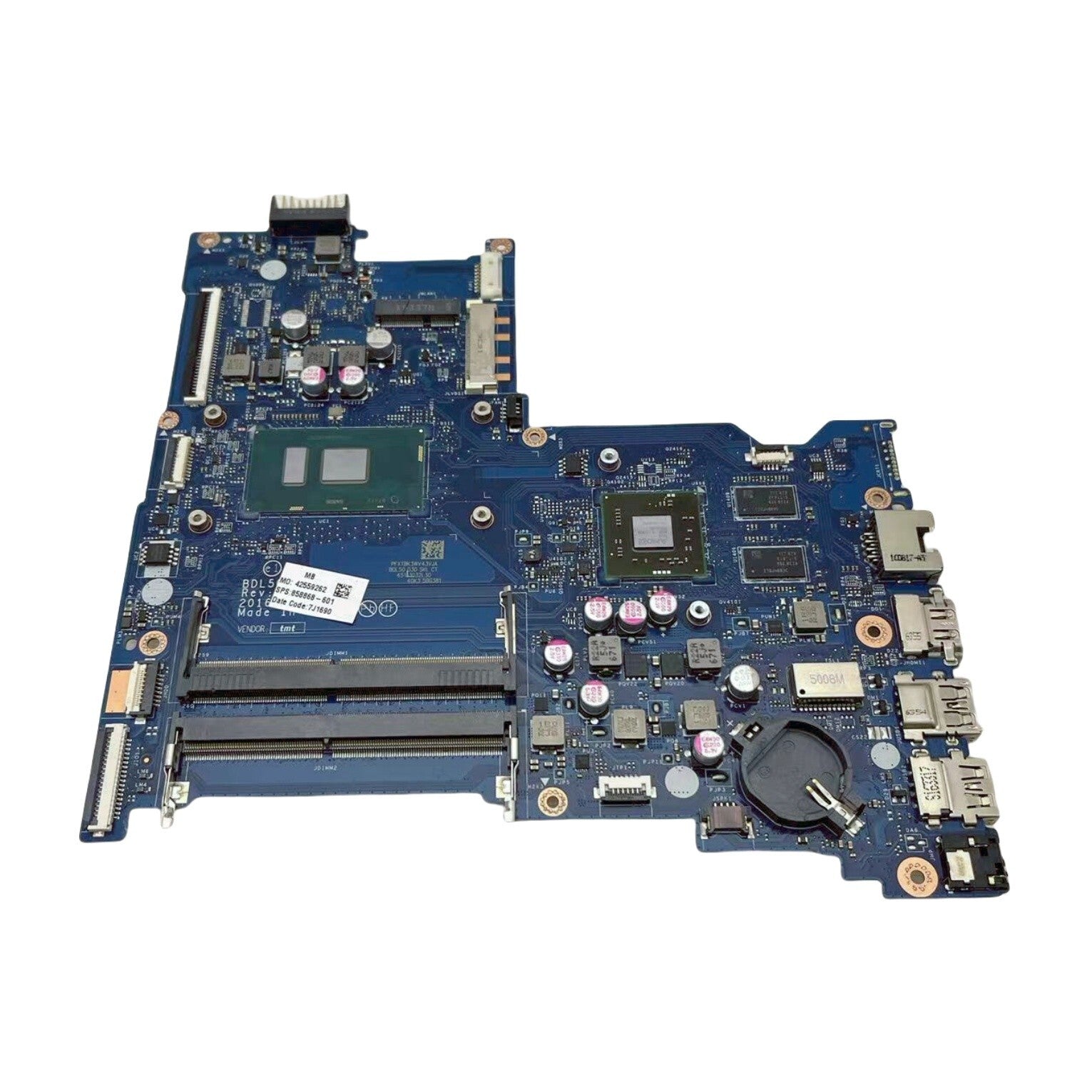 HP 15-AY Laptop Motherboard LA-D704P BDL50 858868-601 for i7-6500U R7 M440 2GB - Bighao-Era Laptop part