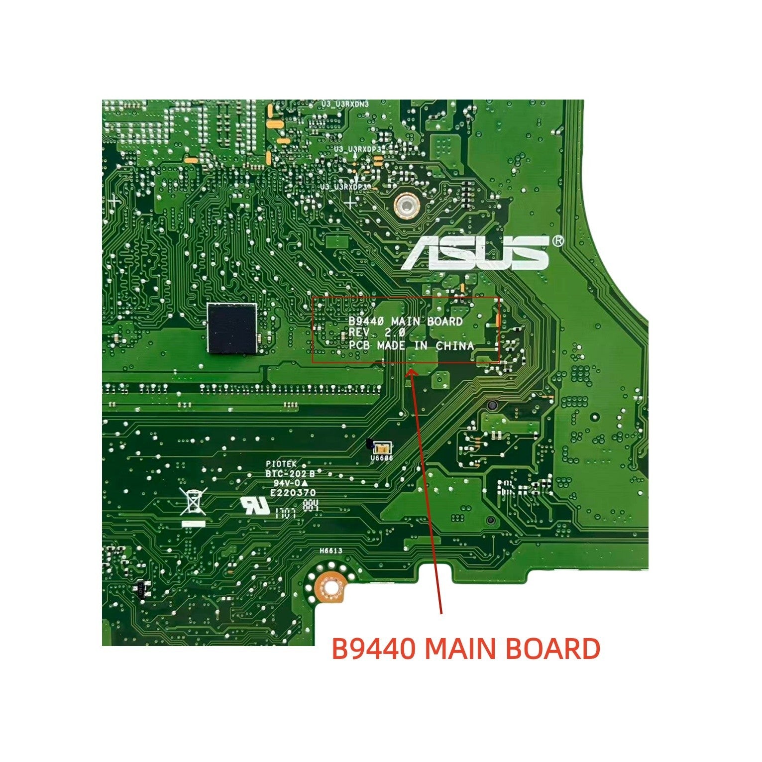 ASUS ExpertBook B9440 Motherboard i5-7200U 8GB for B9440UA B9438UA BU404UA - Bighao-Era Laptop part