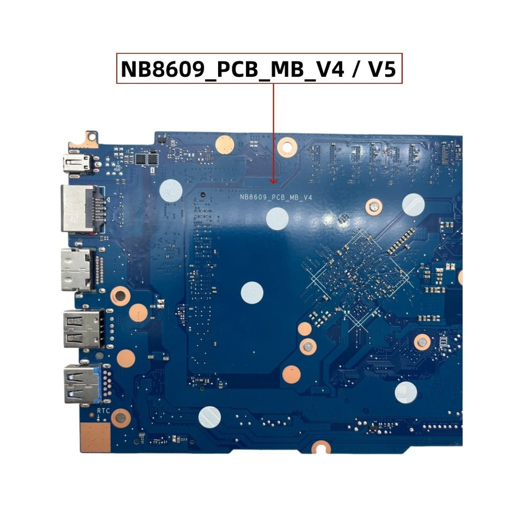 Acer Aspire A315 Motherboard NB8609_PCB_MB_V4 / V5 for A315-34 215-31 N4120 N5030 4GB - Bighao-Era Laptop part