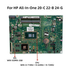 HP AIO Motherboard 20-C DA0N91MB6D0 for i3 i5 CPU 920MX-2GB 848949-609 - Bighao-Era Laptop part