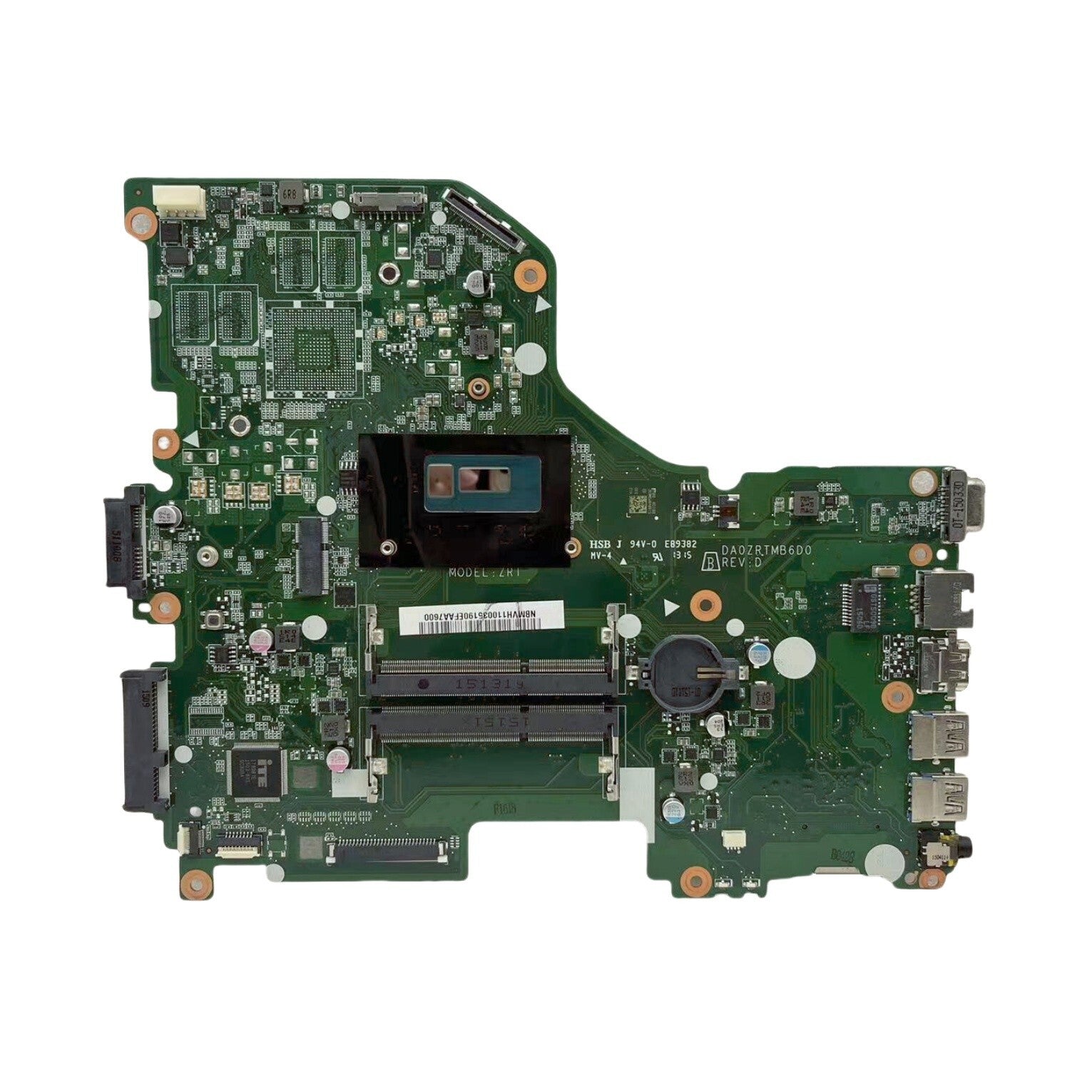Acer Aspire E5-573 Motherboard DA0ZRTMB6D0 with i5-5200U CPU NBMVH11003 - Bighao-Era Laptop part