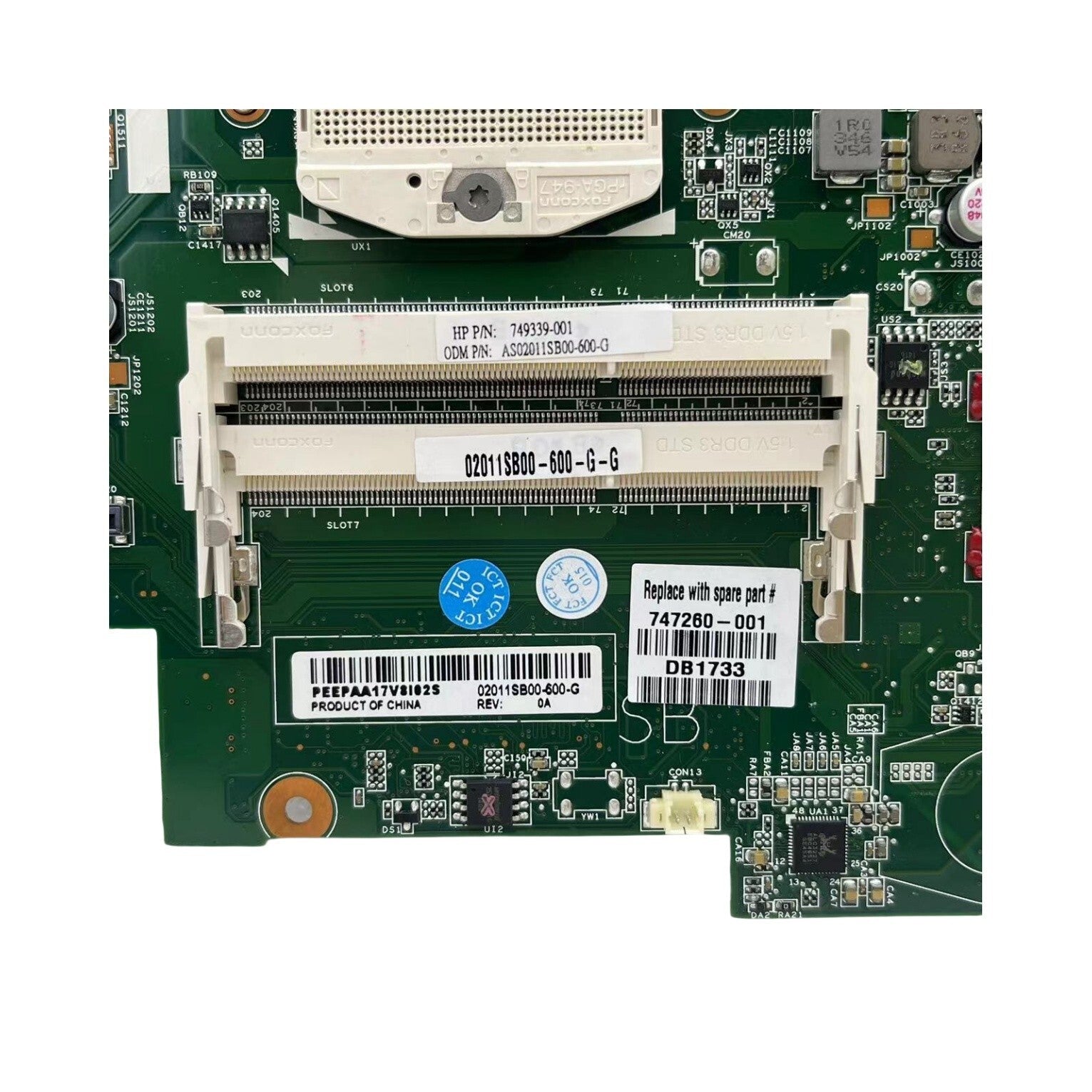 HP 14-D 240 G2 Motherboard 747260-001 747260-501 Intel HM86 Chipset - Bighao-Era Laptop part