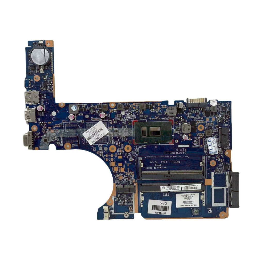 DA0X83MB6H0 UMA For HP ProBook 450 G4 Motherboard i3-7100U 907702-001 907702-601 - Bighao-Era Laptop part