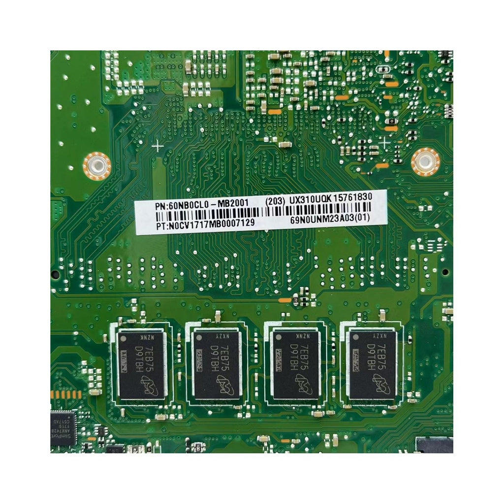 Asus UX310UV Motherboard Replacement for UX310UQ, RX310UQ, U310UQ - i5-7200U, 8GB, 940MX 2G-GPU - Bighao-Era Laptop part