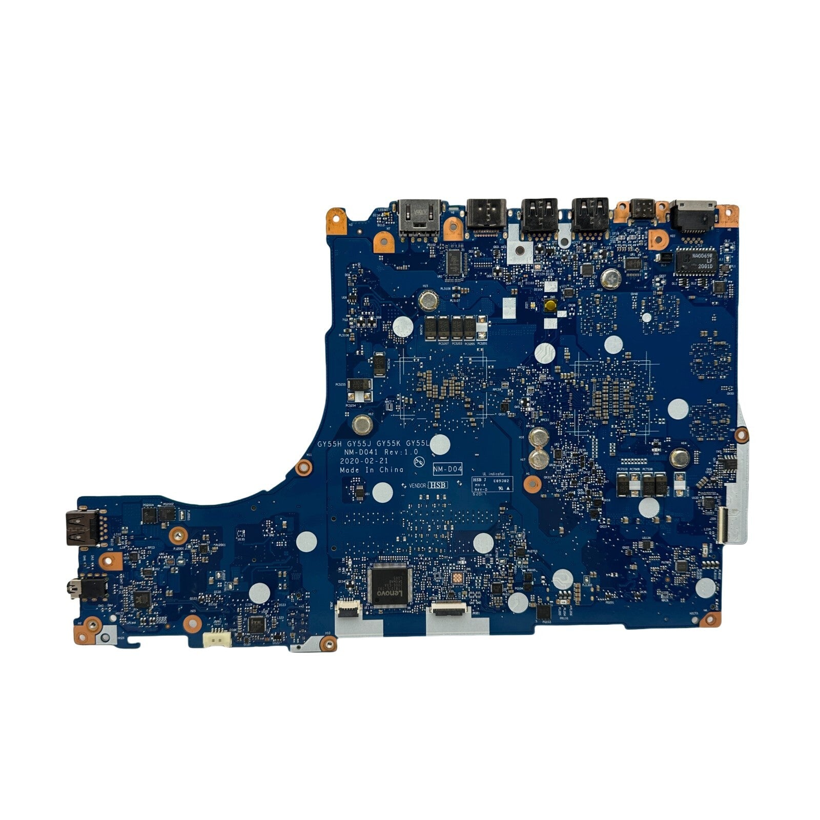 Lenovo Legion 5-15ARH05 Motherboard NM-D041 with R5 R7 CPU and GTX1650Ti - Bighao-Era Laptop part
