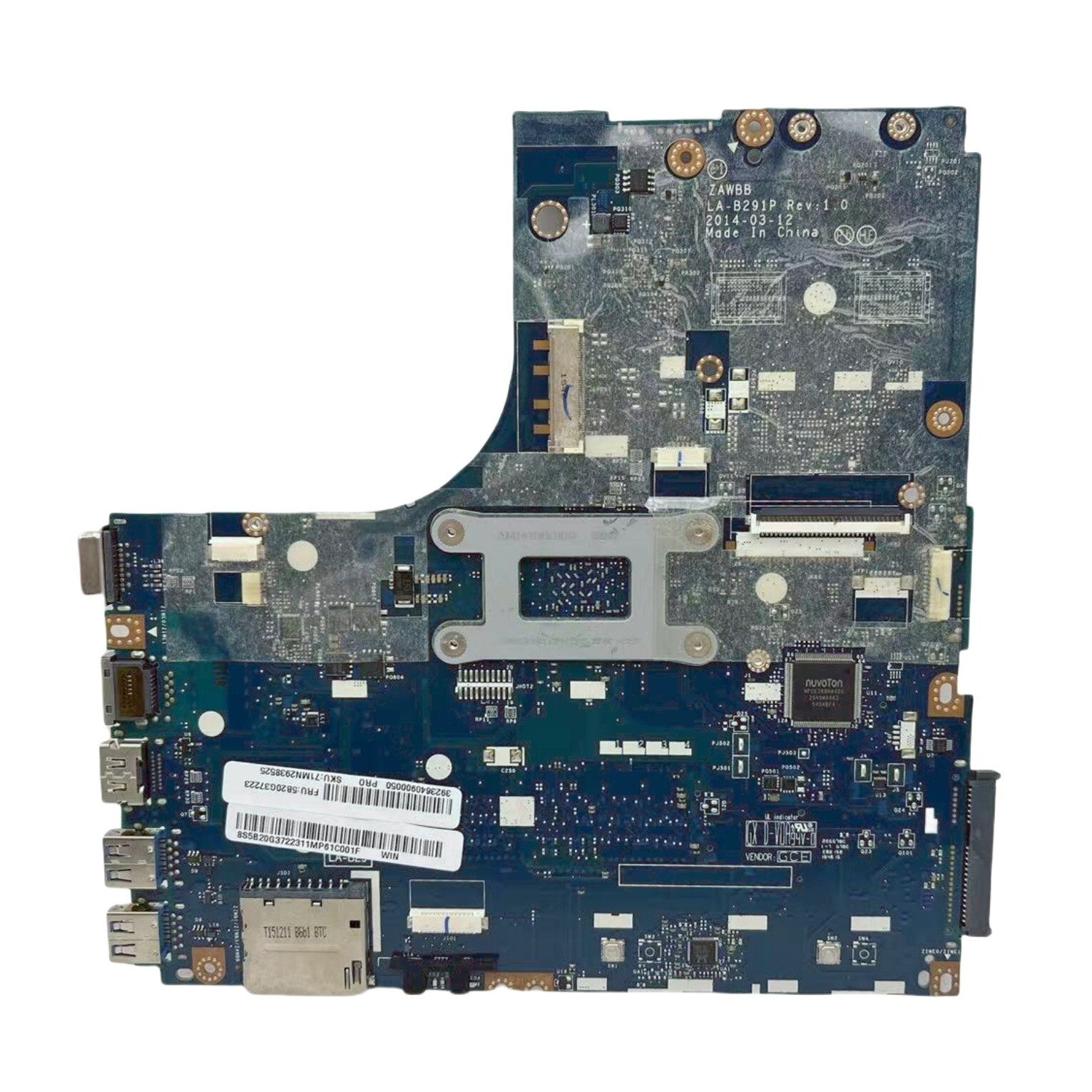 Lenovo IdeaPad B50-45 Motherboard LA-B291P E1/A6 CPU UMA 5B20G14966 - Bighao-Era Laptop part