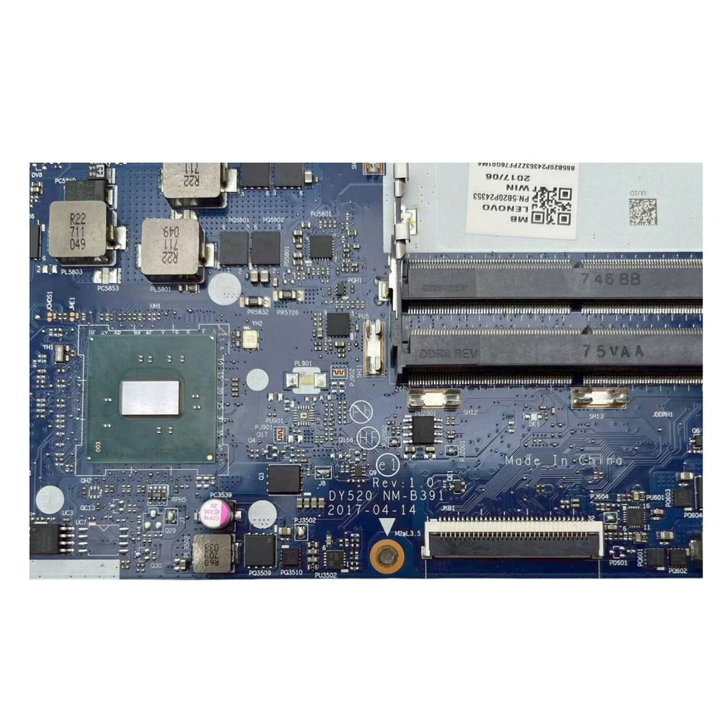 Lenovo Y520-15IKBM Motherboard NM-B391 for i5-7300HQ CPU GTX1060 6G - Bighao-Era Laptop part