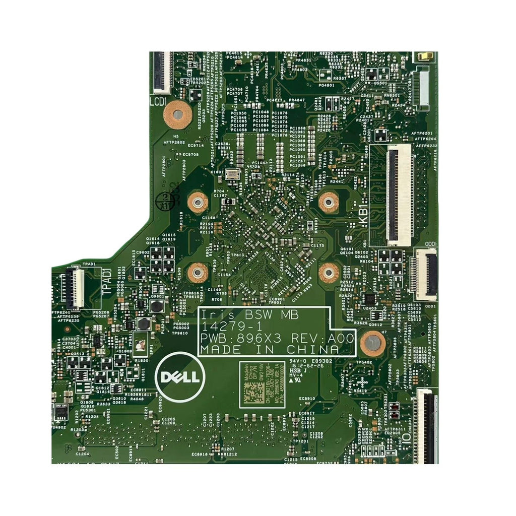 Dell Inspiron 3552 Motherboard 14279-1 with CN-0W216V Pentium N3700 CPU - Bighao-Era Laptop part