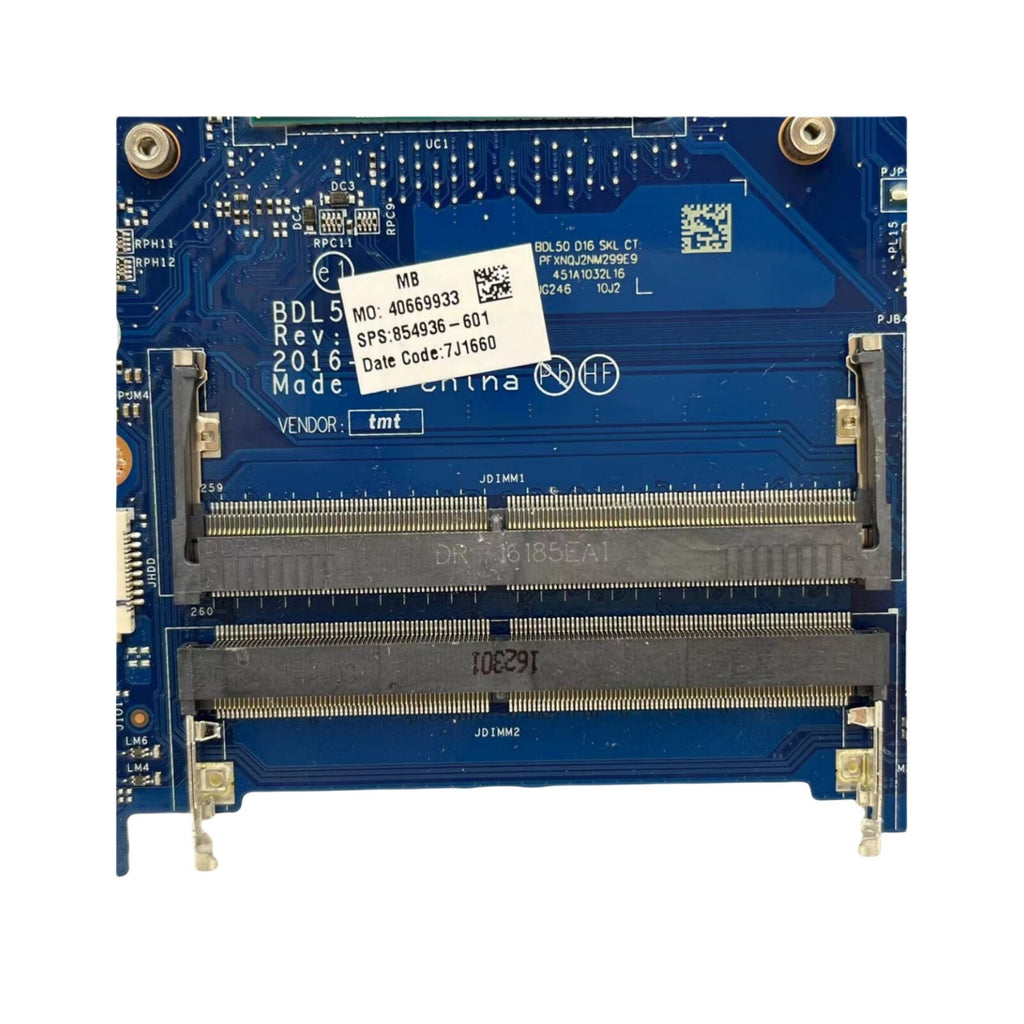 BDL50 LA-D704P For HP 15-AY Laptop Motherboard 854936-601 i5-6200U R5 M430 2GB - Bighao-Era Laptop part