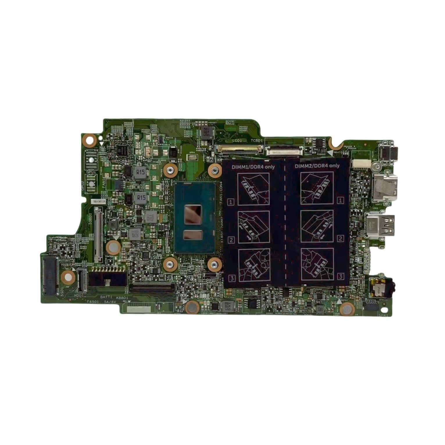 Dell Inspiron 3379 Motherboard 15264-1 i5-6300U CPU Mainboard 04C6W0 - Bighao-Era Laptop part