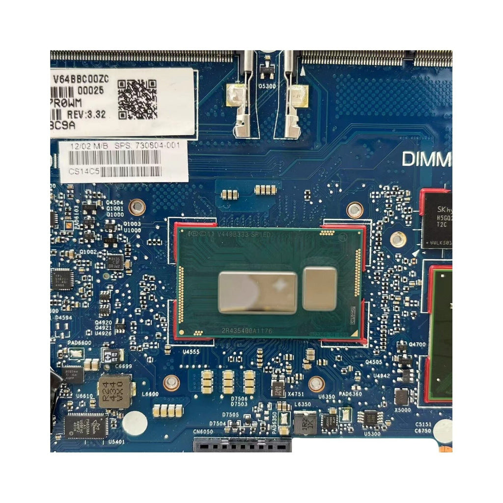 HP Elitebook 840 G1 Motherboard 6050A2559101 with i5-4300U and 8750M 1G - Bighao-Era Laptop part
