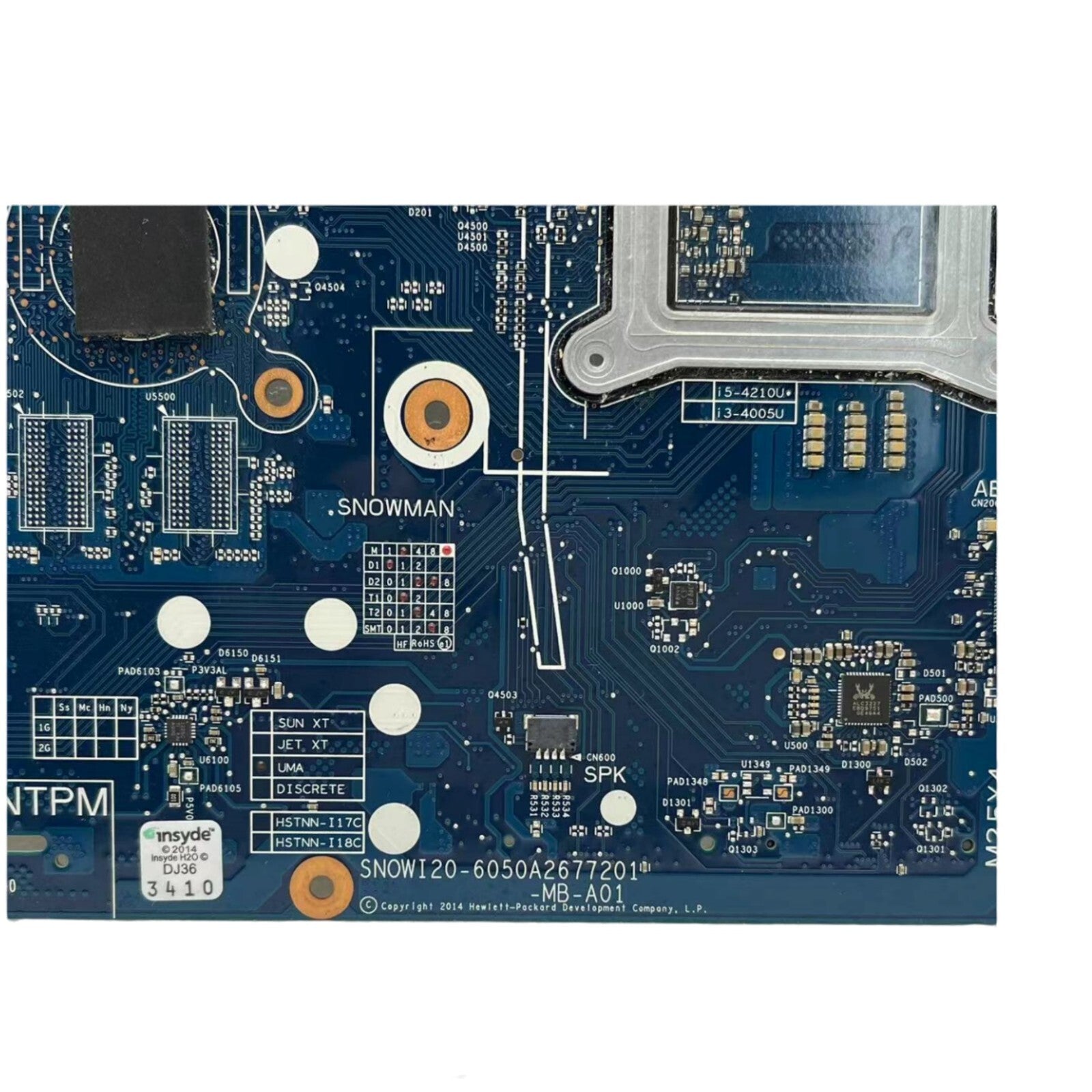 HP 350 G2 Motherboard 6050A2677201 for i3-4005U CPU - Mainboard Replacement 796382-001 - Bighao-Era Laptop part