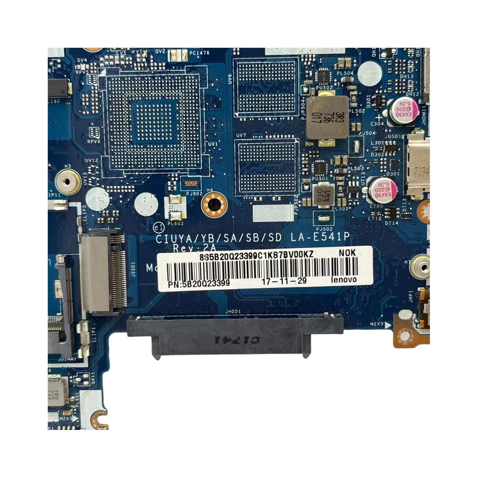 5B20Q23399 Lenovo Ideapad 320S-14IKB Motherboard with i7-8550U CPU LA-E541P - Bighao-Era Laptop part