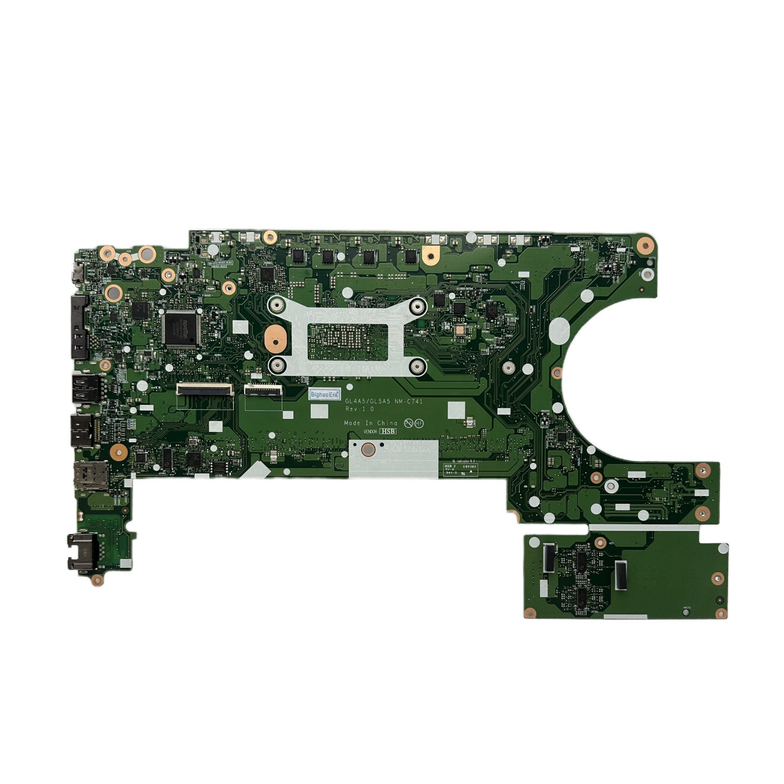 5B20W77606 Lenovo ThinkPad L14 L15 Motherboard NM-C741 with R5-4500U - Bighao-Era Laptop part