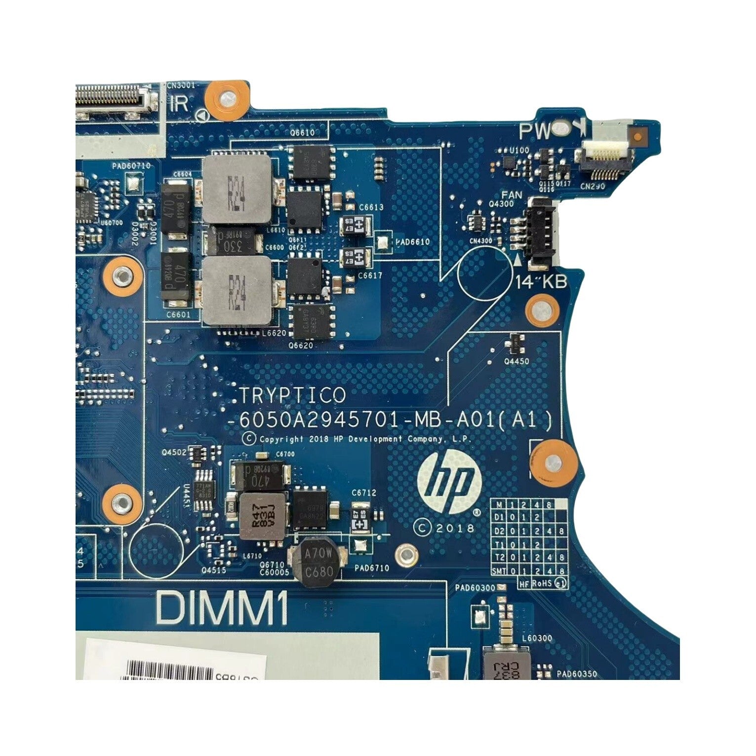 HP Elitebook 745 G5 Motherboard 6050A2945701 with AMD R7-2700U CPU - Bighao-Era Laptop part