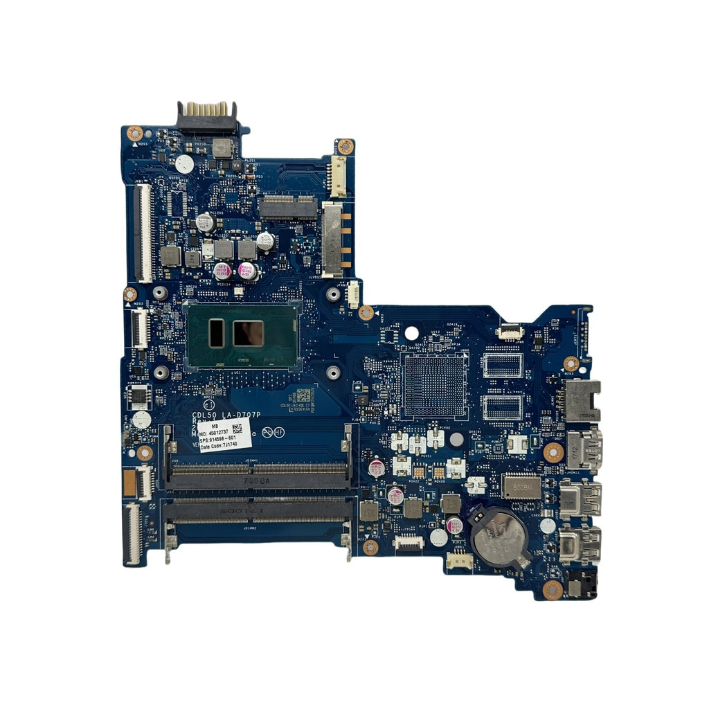 HP 15-AY Laptop Motherboard LA-D707P with i3 i5 i7 7th CPU UMA 914598-601 - Bighao-Era Laptop part