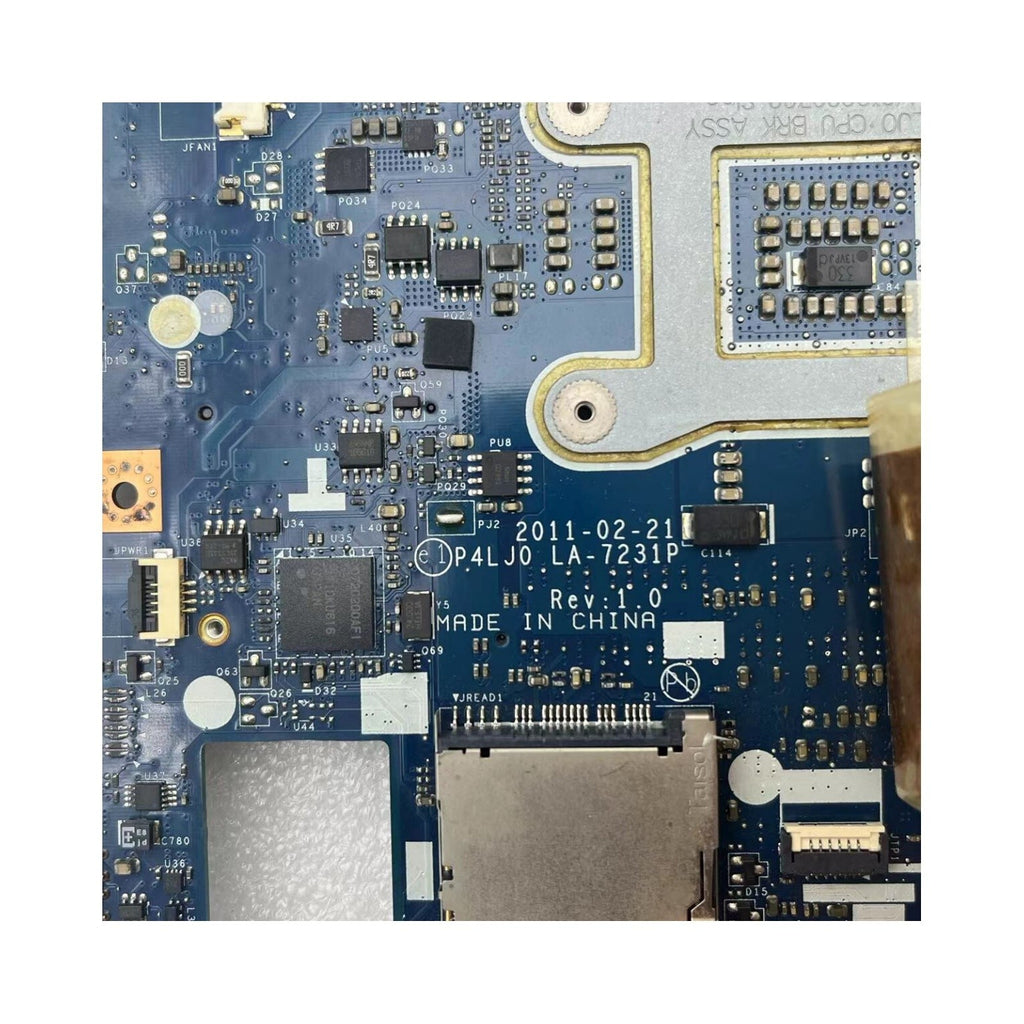 LA-7231P Mainboard For Acer Aspire 4830TG Motherboard MBRGL02001  GT540M 1G GPU - Bighao-Era Laptop part