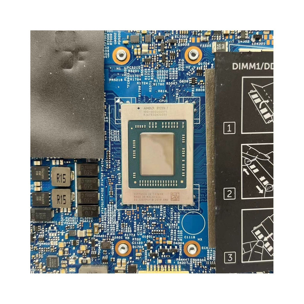 Dell Inspiron 14 5415 Motherboard 203097-1 with R7-5700 CPU CN-0FH5FM - Bighao-Era Laptop part