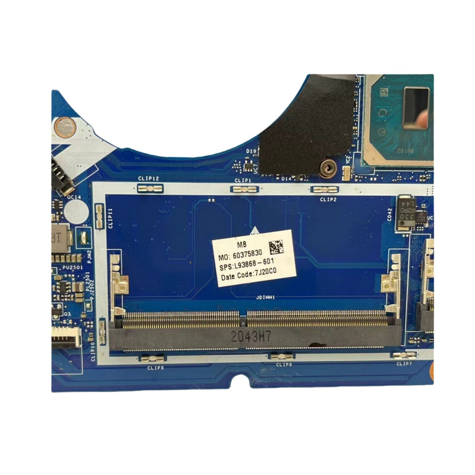 GPC56 LA-J494P HP Envy X360 Motherboard with i5-1035G1 CPU L93868-601 - Bighao-Era Laptop part
