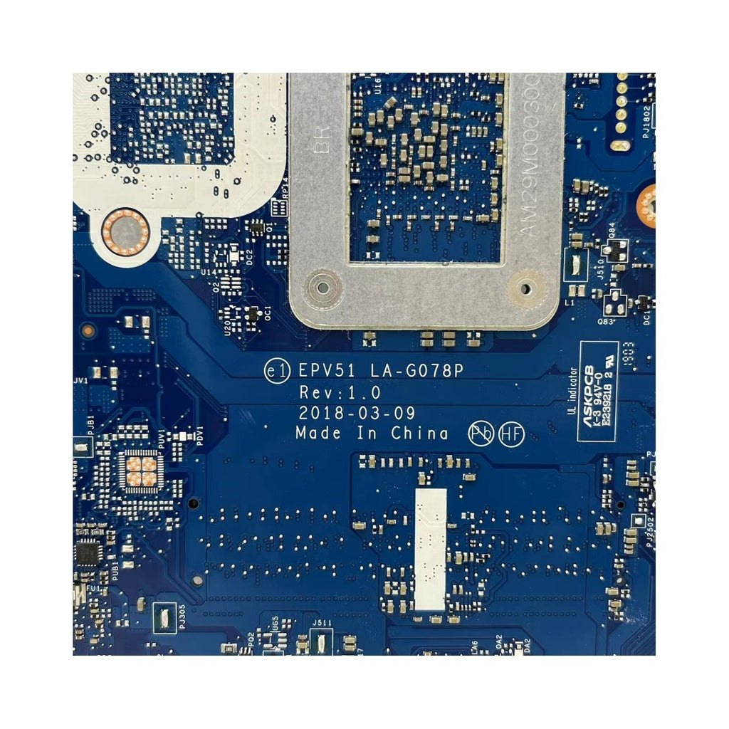 EPV51 LA-G078P For HP 255 G7 Laptop Motherboard UMA With A6-9225 CPU L50005-601 - Bighao-Era Laptop part