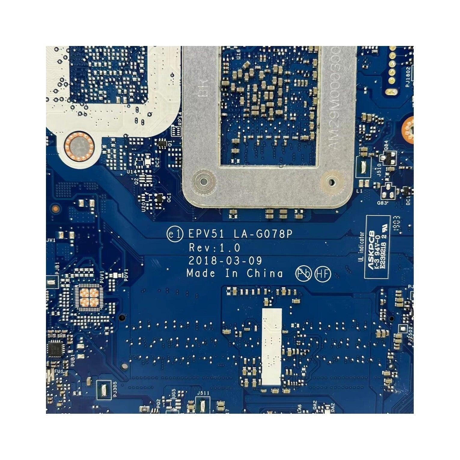 EPV51 LA-G078P For HP 255 G7 Laptop Motherboard UMA With A6-9225 CPU L50005-601 - Bighao-Era Laptop part