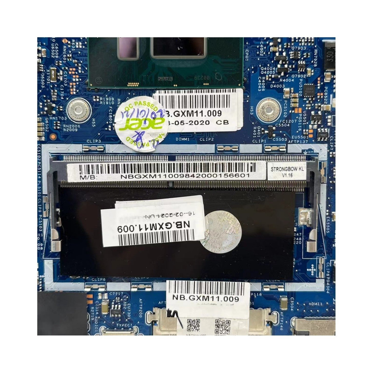 17863-1 For Acer Swift 3 SF314-54G Motherboard NBGXM11009 i7-8550U MX150-2GB 4GB - Bighao-Era Laptop part