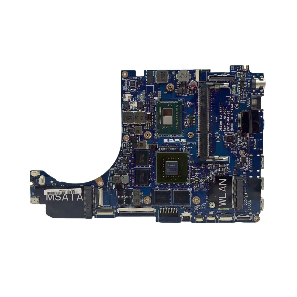 DELL XPS 15 L521X Motherboard LA-7852P with i7-3540M CPU HM77 GT640M 0M0YWH - Bighao-Era Laptop part
