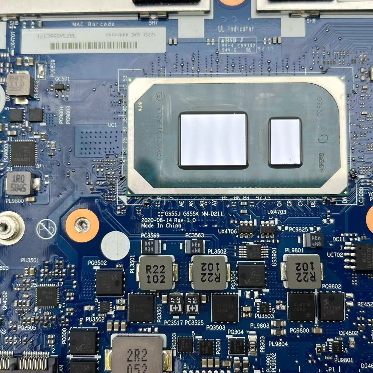 Lenovo IdeaPad 5-15ITL05 Motherboard NM-D211 for i5 i7 11th CPU 8GB/12GB/16GB Upgrade - Bighao-Era Laptop part
