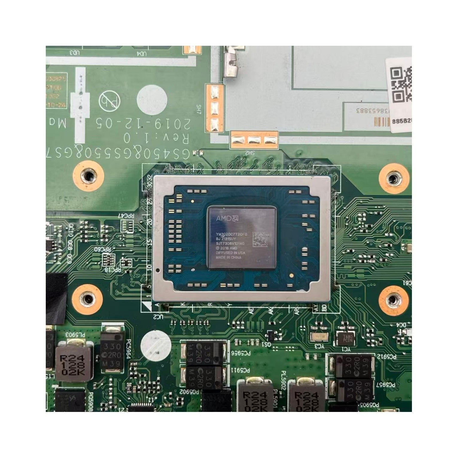 5B20S44373 For Lenovo Ideapad 3 14ADA05 Motherboard Athlon 3020U CPU 0GB NM-C821 - Bighao-Era Laptop part