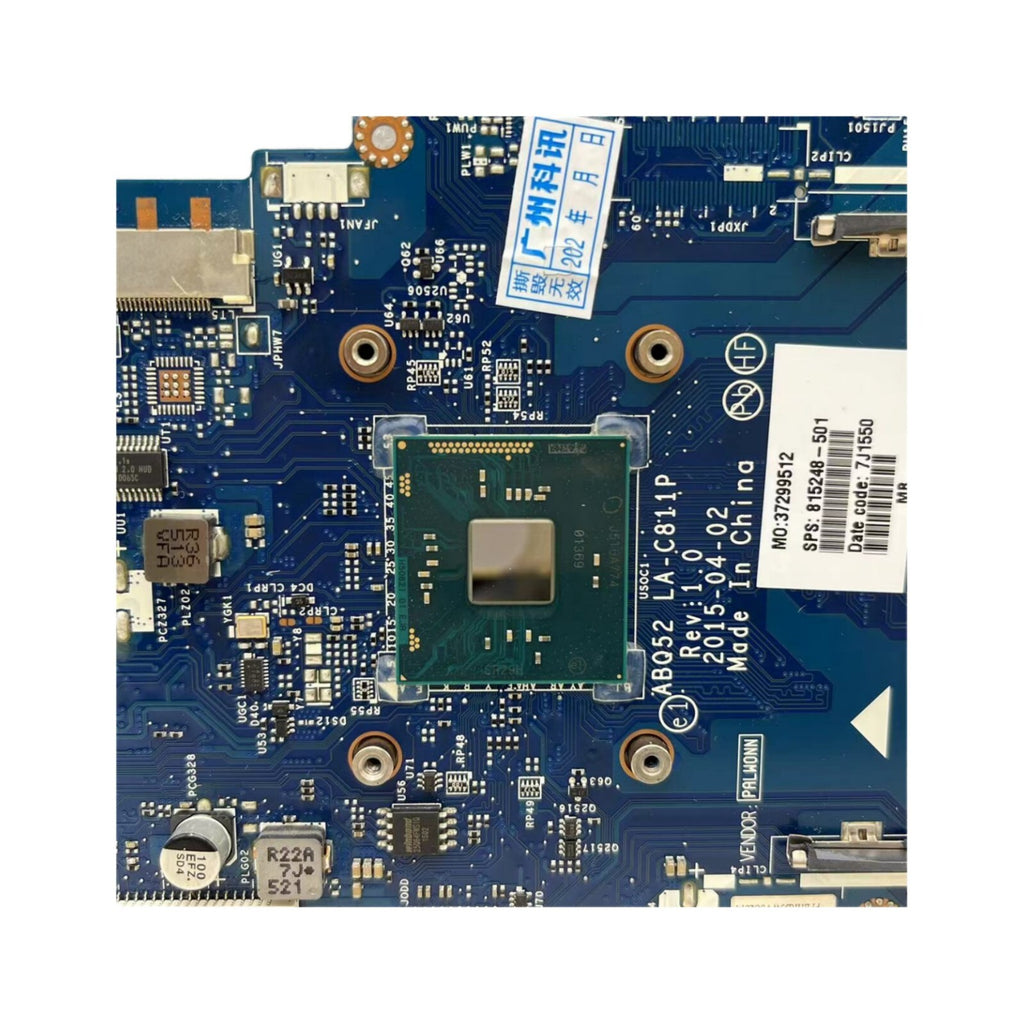 LA-C811P HP 15-AC Laptop Motherboard 815248-501 UMA with Celeron N3050 CPU - Bighao-Era Laptop part