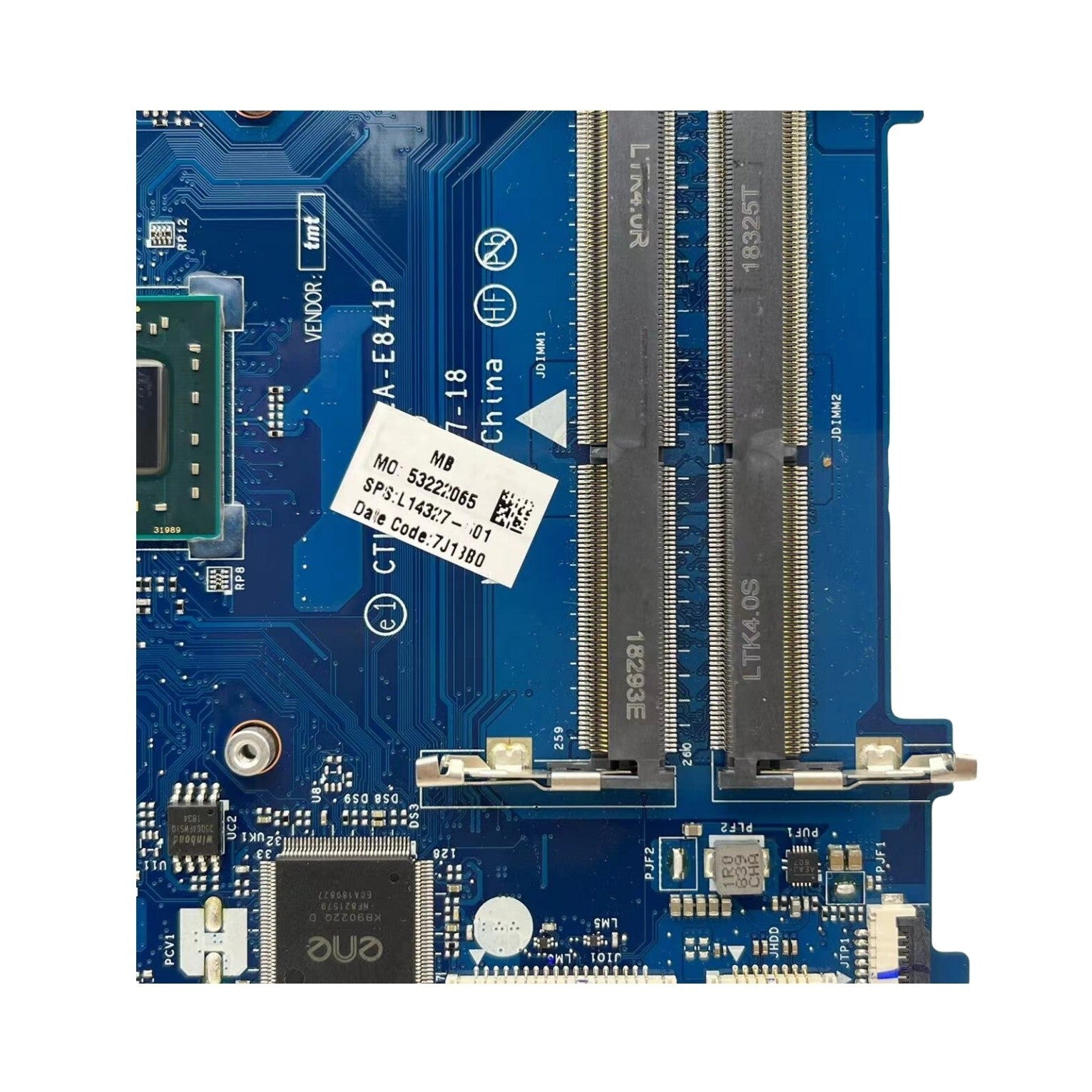 HP Pavilion 255 G6 Motherboard LA-E841P L14327-601 A6-9225 CTL51/53 - Bighao-Era Laptop part