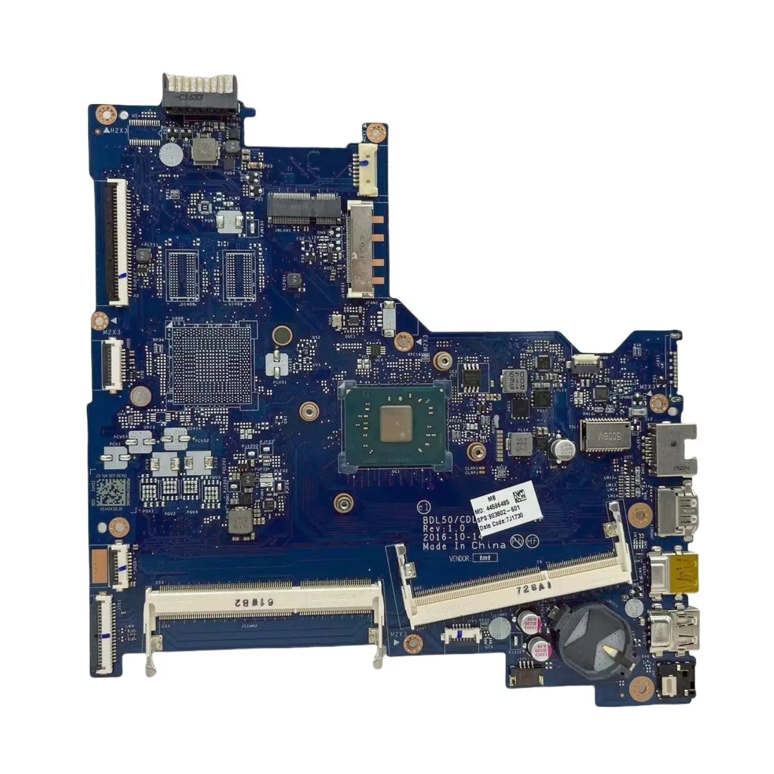 HP 15-AY Laptop Motherboard LA-D701P BDL50 CDL50 Celeron N3350 903802-601 - Bighao-Era Laptop part