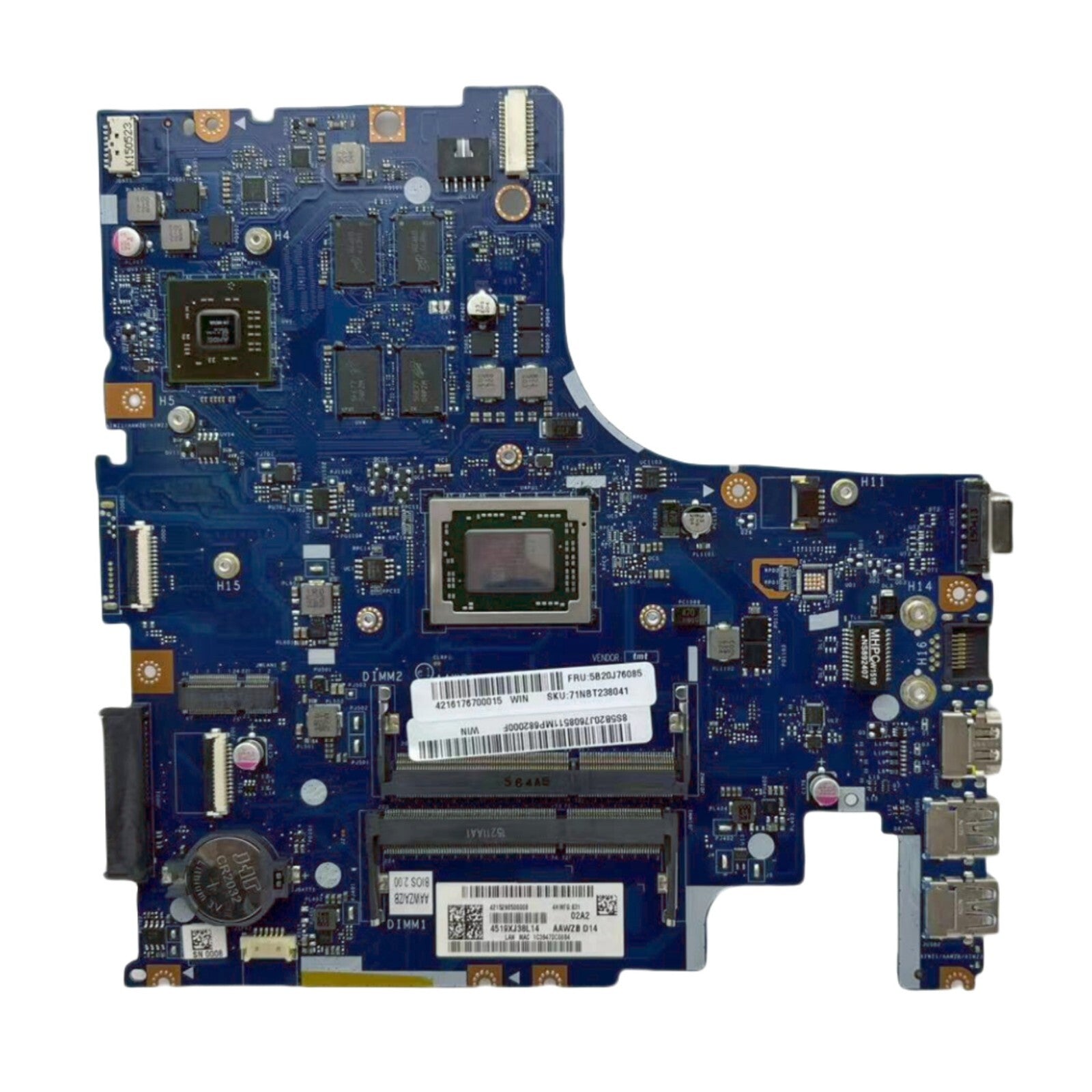 Lenovo 500-15ACZ Motherboard LA-C285P with A8-8600P CPU and R5 M330 2GB Graphics - Bighao-Era Laptop part