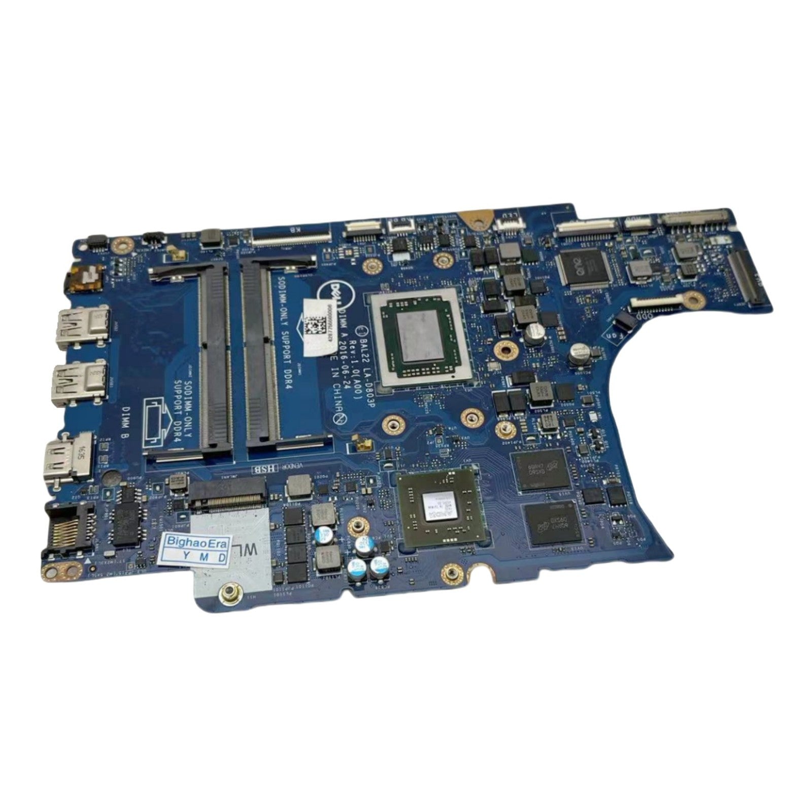 Dell Inspiron 5565 Motherboard LA-D803P R7 M440 4GB A10-9600P 0R1WJH - Bighao-Era Laptop part