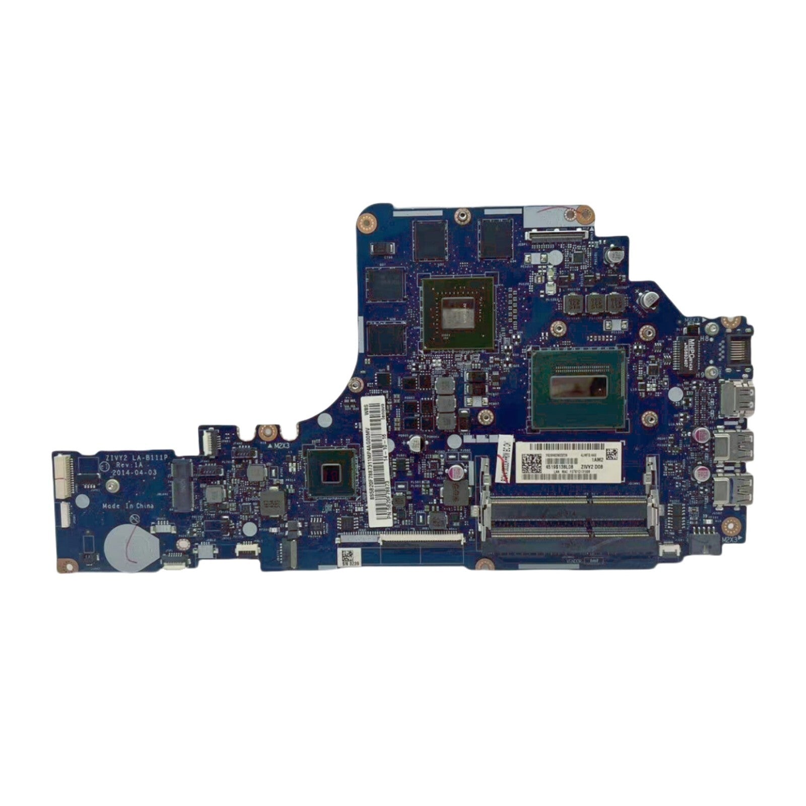 LA-B111P Lenovo Ideapad Y50-70 Motherboard for i5 i7 CPU GTX860M/960M 2G/4G GPU - Bighao-Era Laptop part