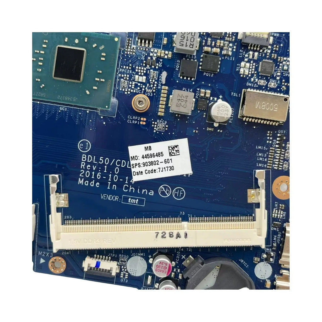 HP 15-AY Laptop Motherboard LA-D701P BDL50 CDL50 Celeron N3350 903802-601 - Bighao-Era Laptop part