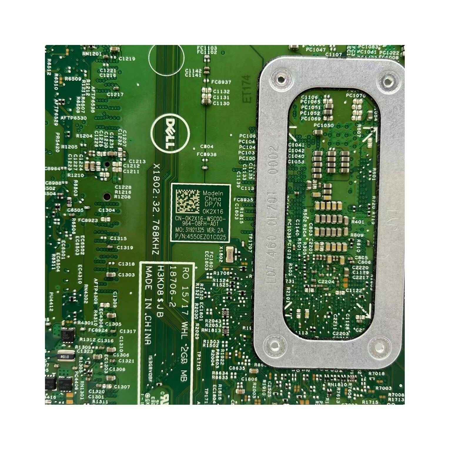 18706-1 For Dell Inspiron 15 7586 Laptop Motherboard 0K2X16 With i5-8265U CPU - Bighao-Era Laptop part